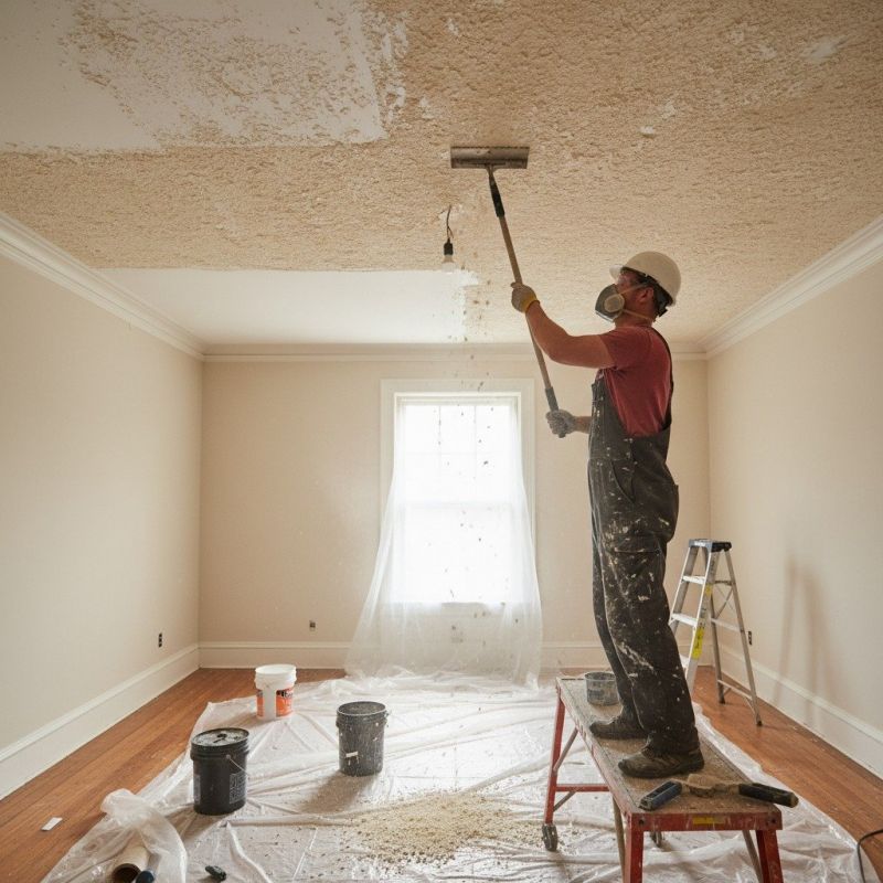 Textured Ceiling Removal in Overland Park, KS