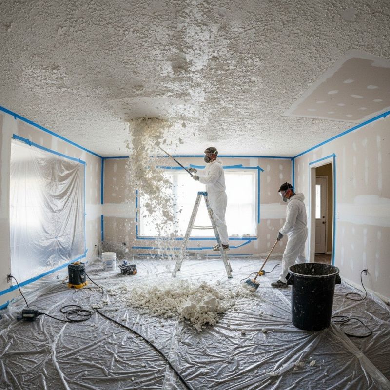 Stipple Ceiling Removal in Olathe, KS