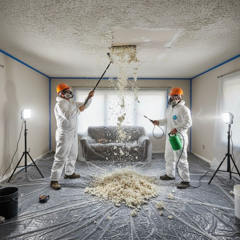 Swirl Ceiling Removal in Overland Park, KS
