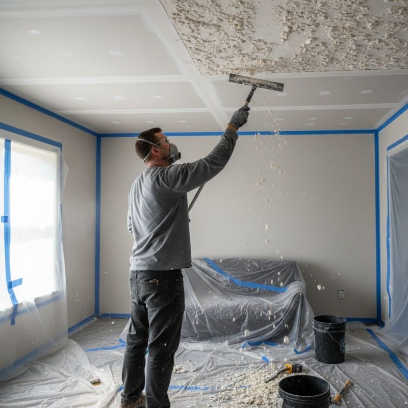 Swirl Ceiling Removal in Georgetown, TX