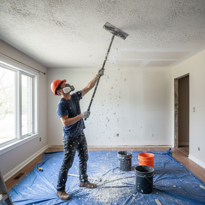 Textured Ceiling Removal in Olathe, KS