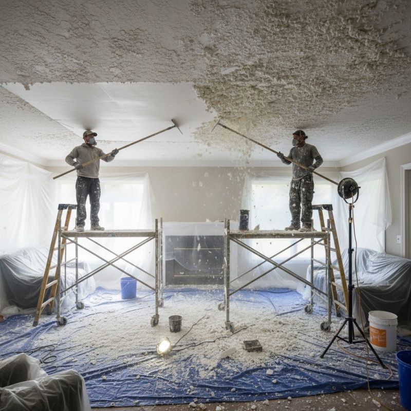 Textured Ceiling Removal in Overland Park, KS